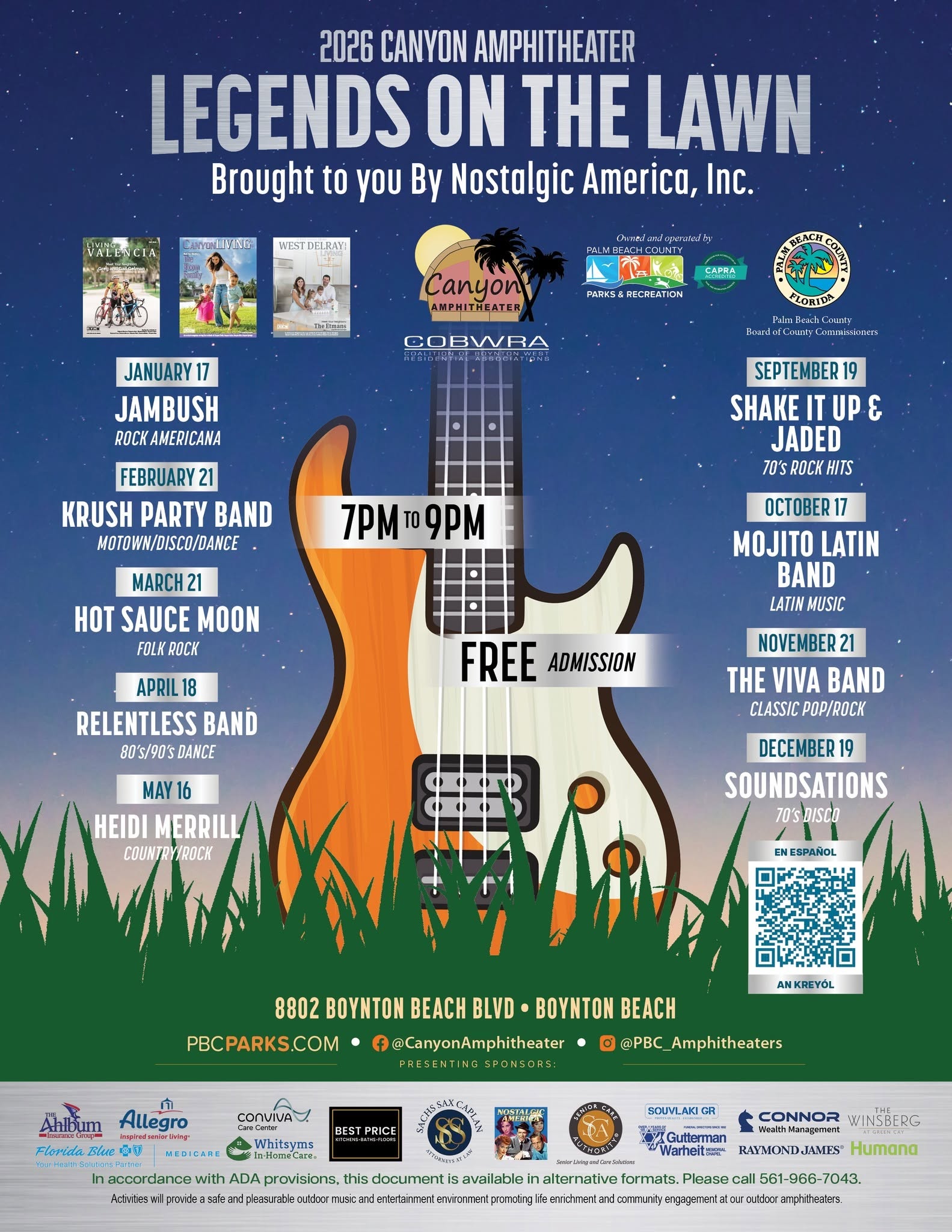 Free Live Music Returns to Canyon Amphitheater — photo 1