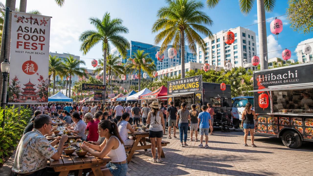 Asian Food Festival Takes Over Downtown West Palm Beach Sept. 25-27th